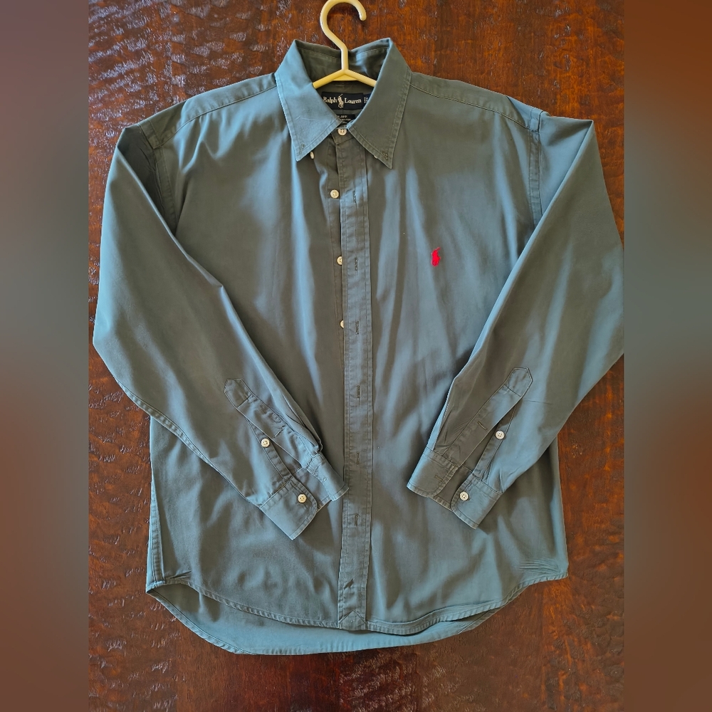 Polo By Ralph Lauren Olive Blake Button-Up Shirt